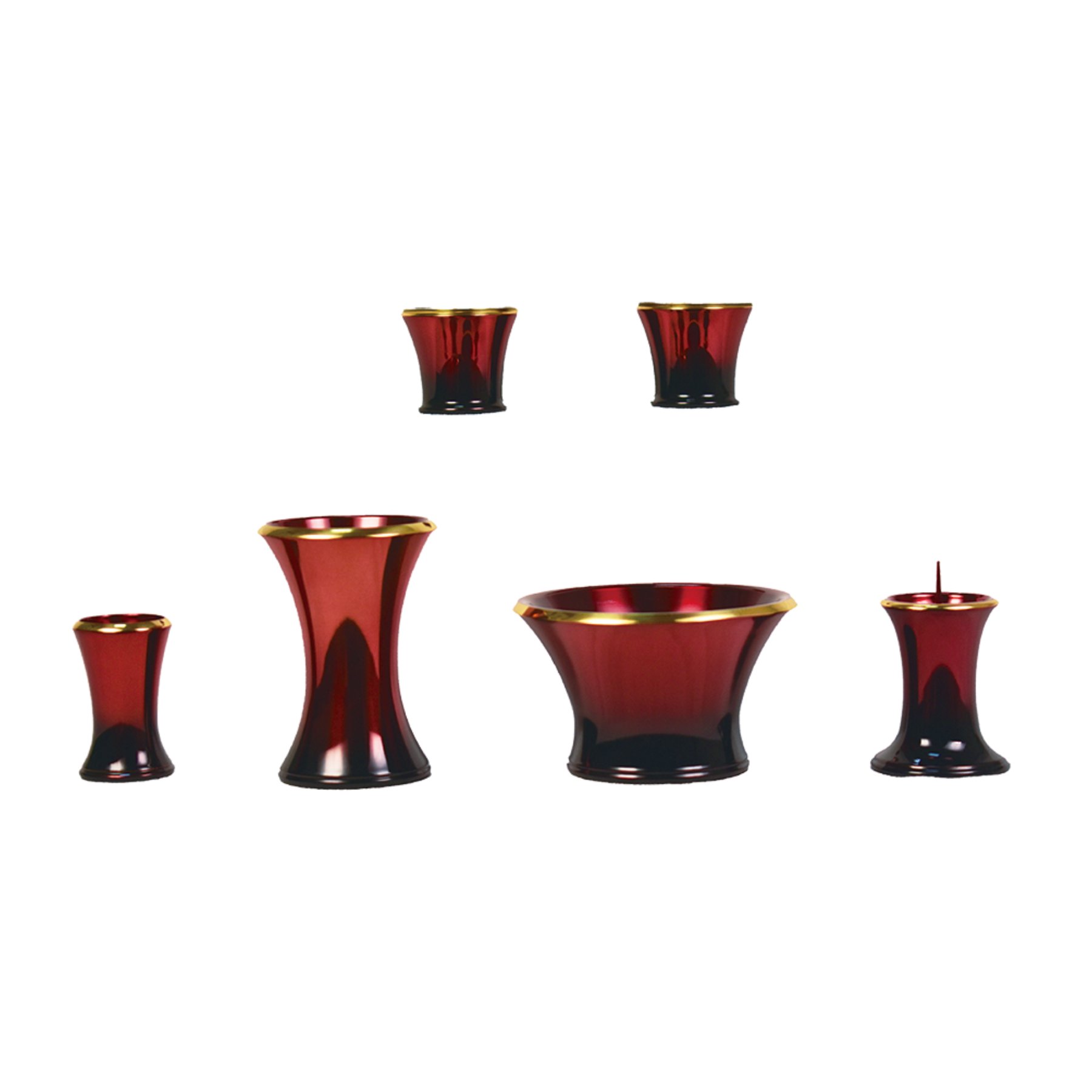 ﾓﾀﾞﾝ仏具「ｴﾚｶﾞﾝﾄ」　6具足